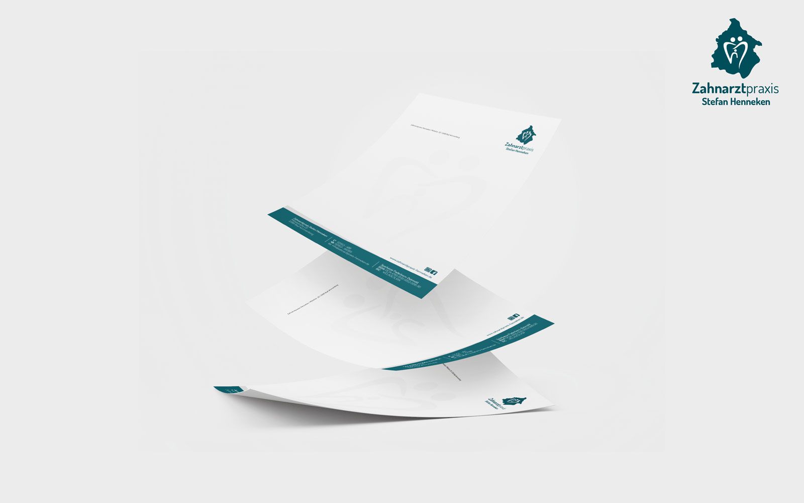 printdesign-zahnarzt-henneken-briefpapier